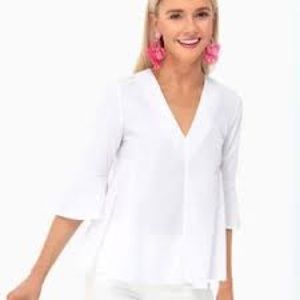 NWOT Tuckernuck Pomander Place White Poplin Addie blouse